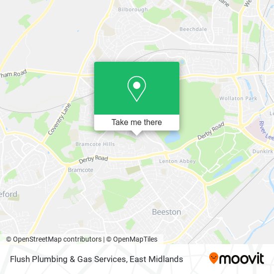 Flush Plumbing & Gas Services map