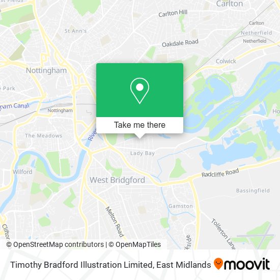 Timothy Bradford Illustration Limited map