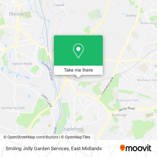 Smiling Jolly Garden Services map