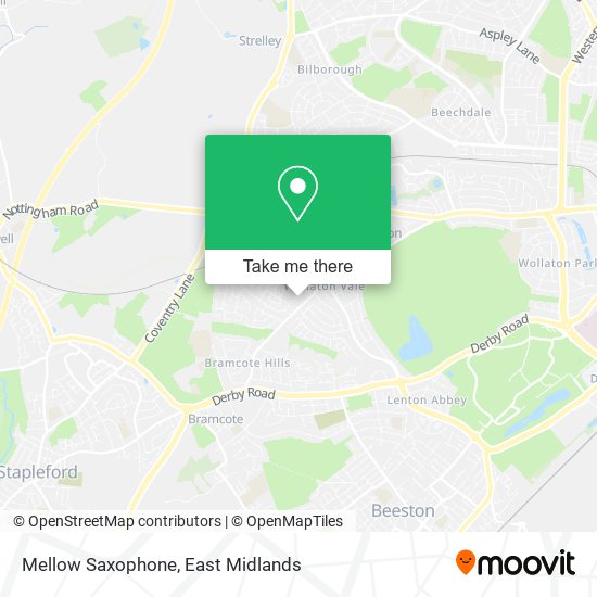 Mellow Saxophone map