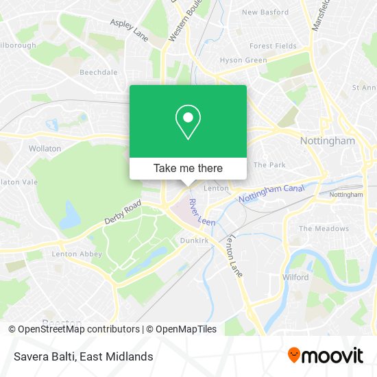 Savera Balti map