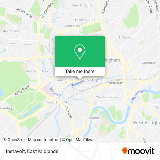 Instavolt map