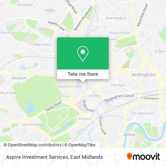 Aspire Investment Services map