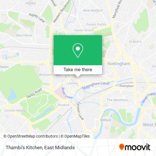 Thambi's Kitchen map