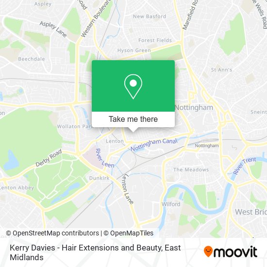 Kerry Davies - Hair Extensions and Beauty map