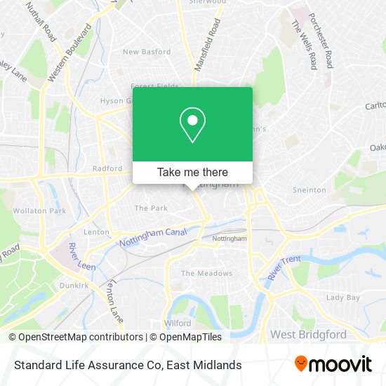 Standard Life Assurance Co map