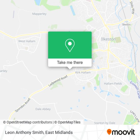 Leon Anthony Smith map