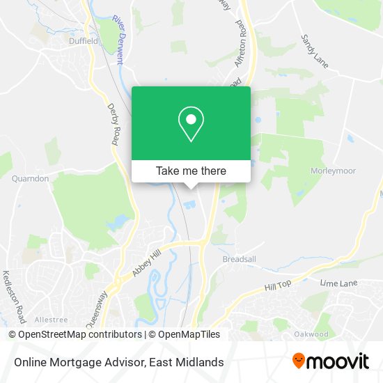 Online Mortgage Advisor map