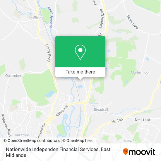 Nationwide Independen Financial Services map
