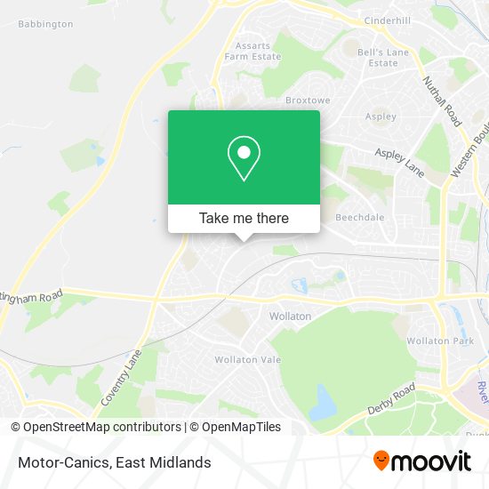 Motor-Canics map