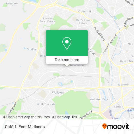 Café 1 map
