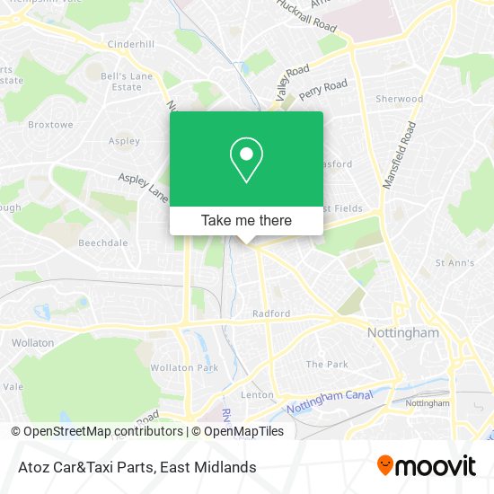 Atoz Car&Taxi Parts map