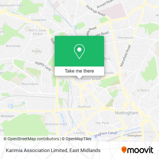 Karimia Association Limited map