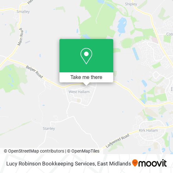 Lucy Robinson Bookkeeping Services map