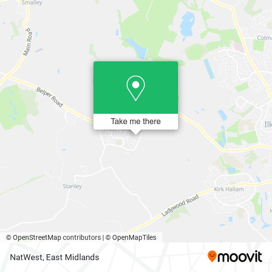 NatWest map