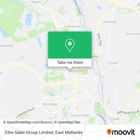 Elite Sales Group Limited map