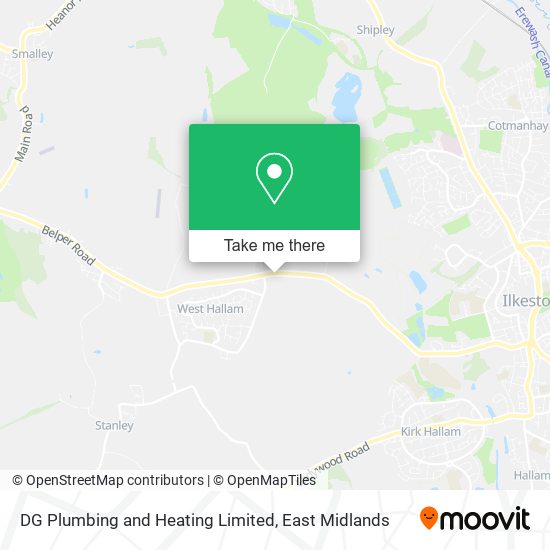 DG Plumbing and Heating Limited map