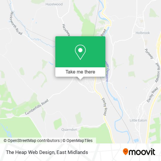 The Heap Web Design map