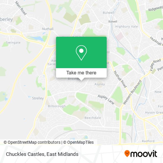Chuckles Castles map