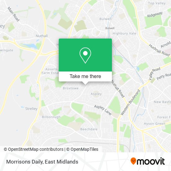 Morrisons Daily map