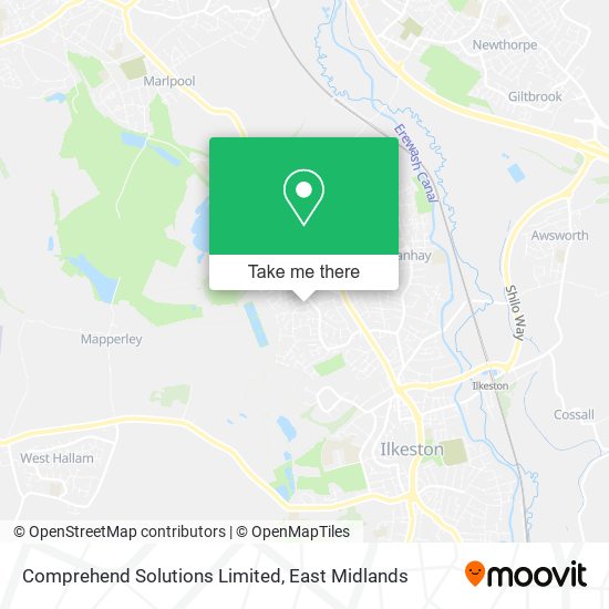 Comprehend Solutions Limited map