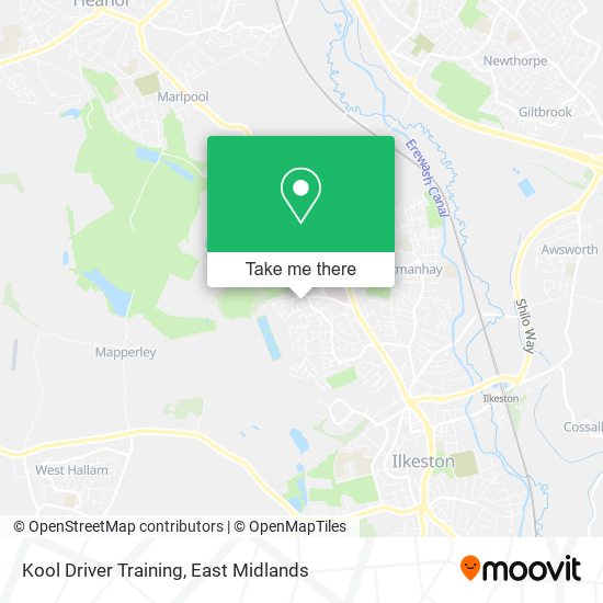 Kool Driver Training map