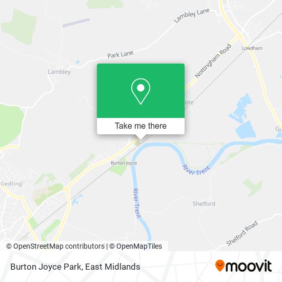 Burton Joyce Park map