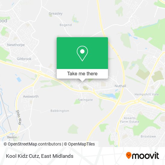 Kool Kidz Cutz map