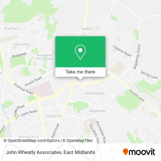 John Wheatly Associates map