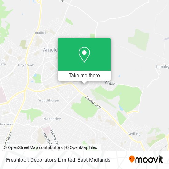 Freshlook Decorators Limited map