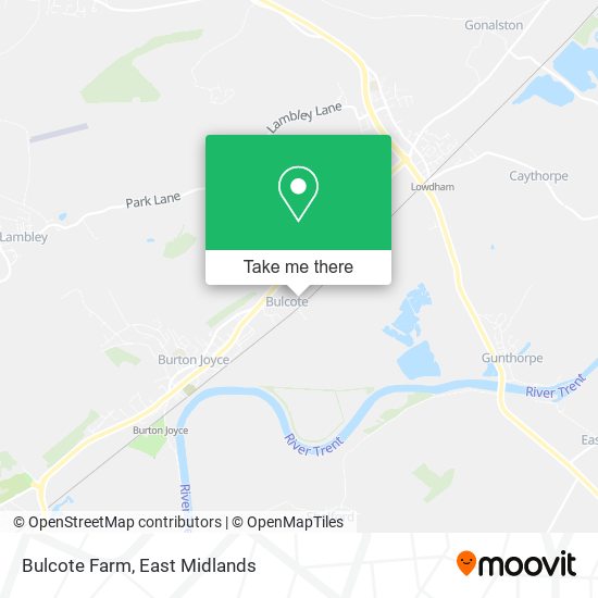 Bulcote Farm map