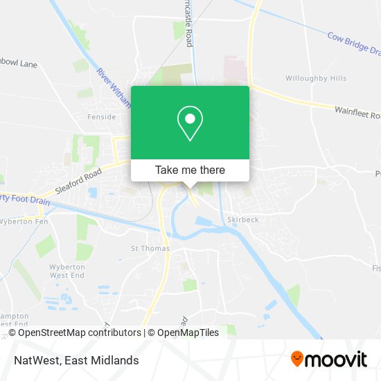 NatWest map