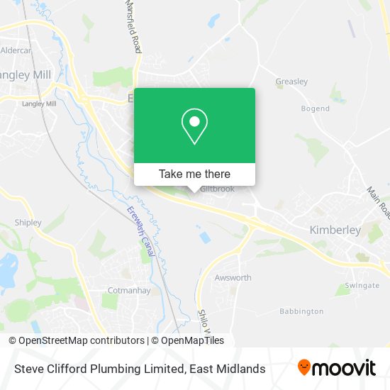 Steve Clifford Plumbing Limited map