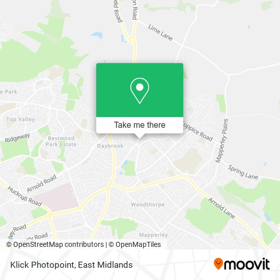 Klick Photopoint map