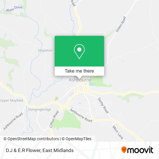 D.J & E.R Flower map