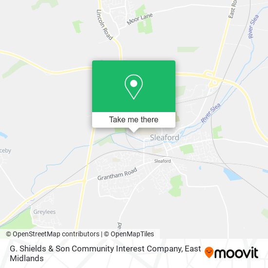 G. Shields & Son Community Interest Company map