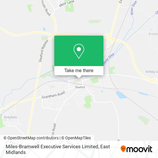 Miles-Bramwell Executive Services Limited map