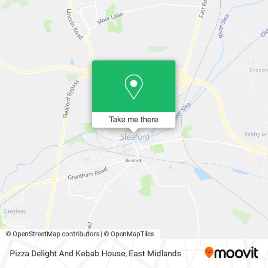 Pizza Delight And Kebab House map