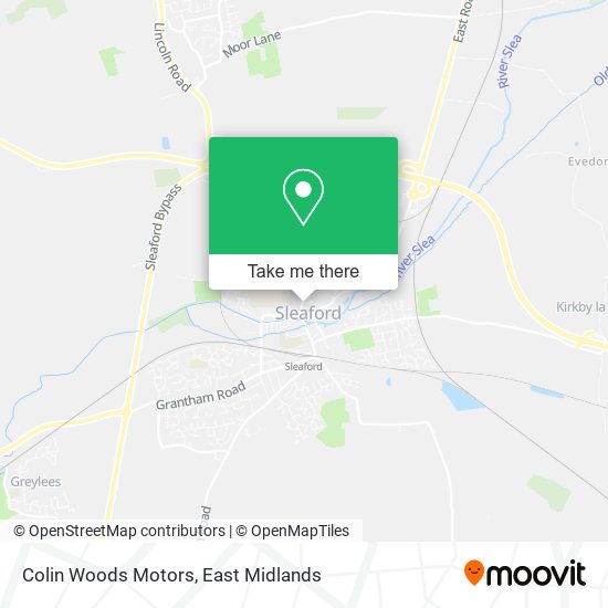 Colin Woods Motors map