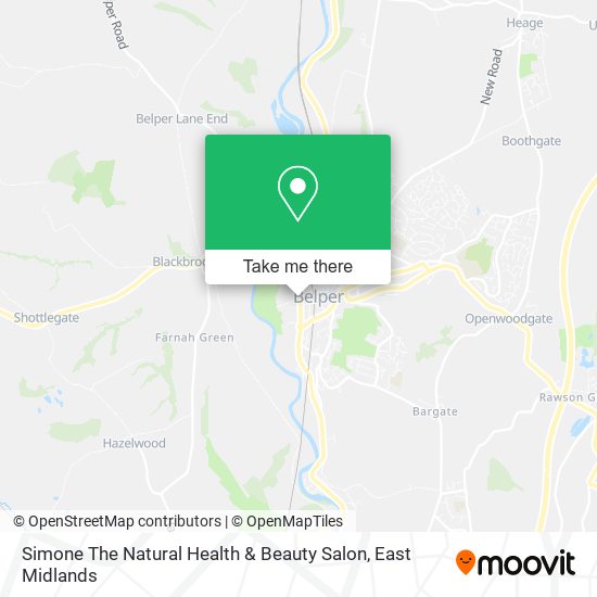 Simone The Natural Health & Beauty Salon map
