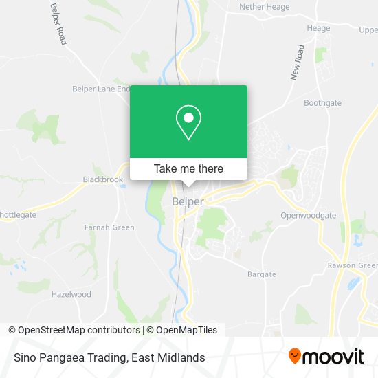 Sino Pangaea Trading map