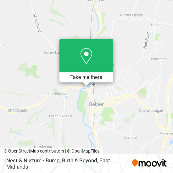Nest & Nurture - Bump, Birth & Beyond map