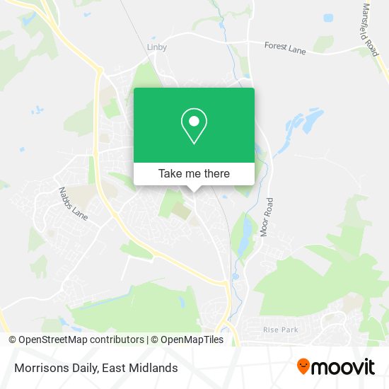 Morrisons Daily map