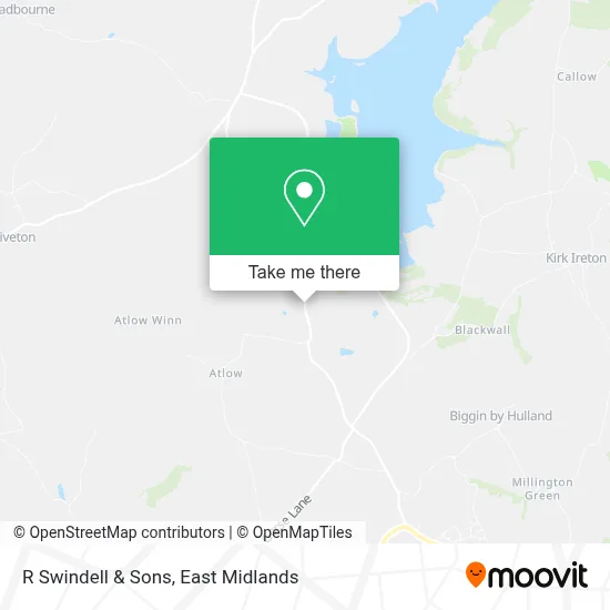 R Swindell & Sons map