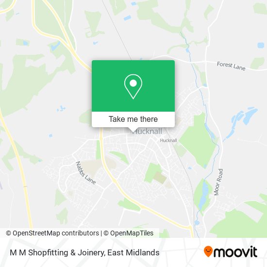 M M Shopfitting & Joinery map