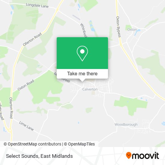 Select Sounds map