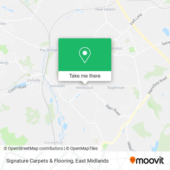 Signature Carpets & Flooring map