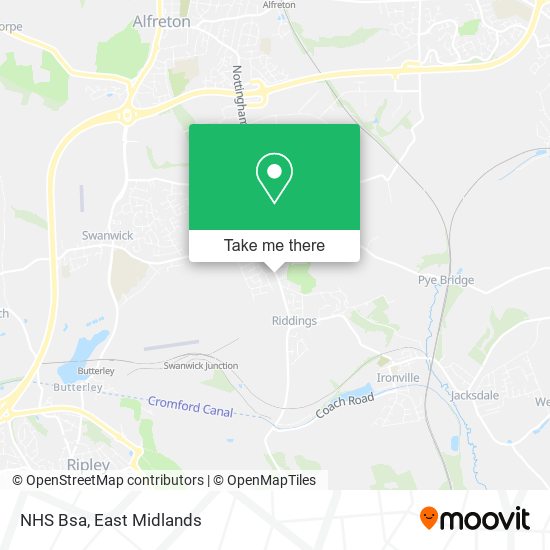 NHS Bsa map