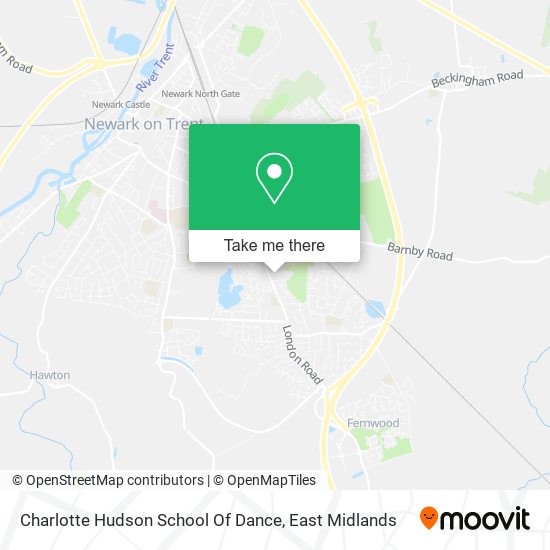 Charlotte Hudson School Of Dance map