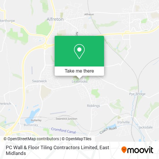 PC Wall & Floor Tiling Contractors Limited map